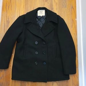 Vintage US Navy Wool Pea Coat